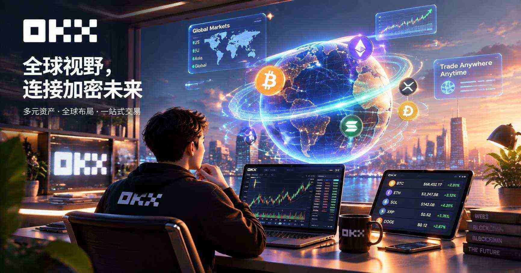 币圈软件下载地址 安全认证与账户保护示意